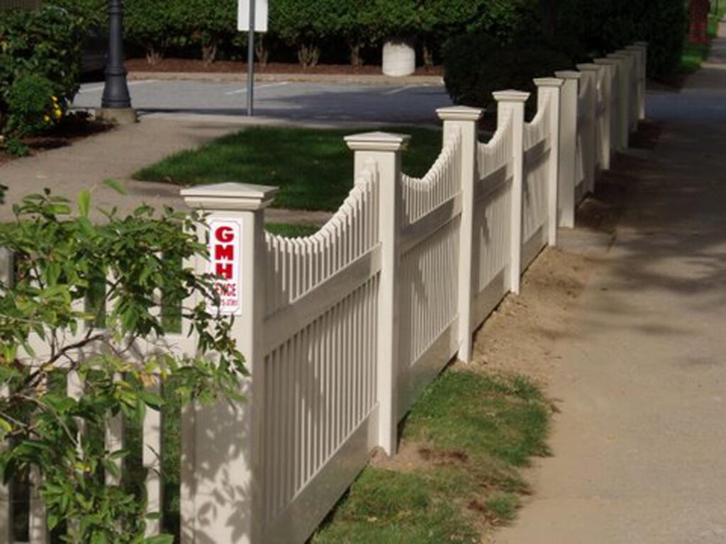 GMH Fence Co Residential PVC Vinyl Fence Installation Services Western MA Area East Longmeadow