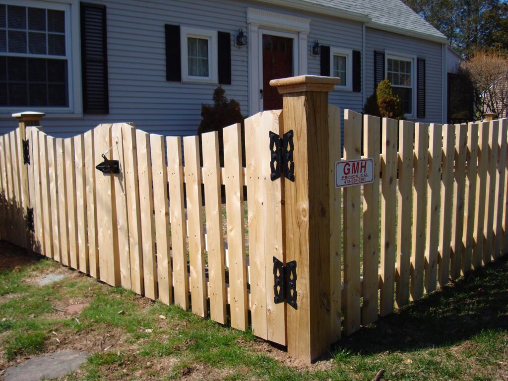 GMH Fence Co Residential Wood Fence Installation Services Western MA Area East Longmeadow