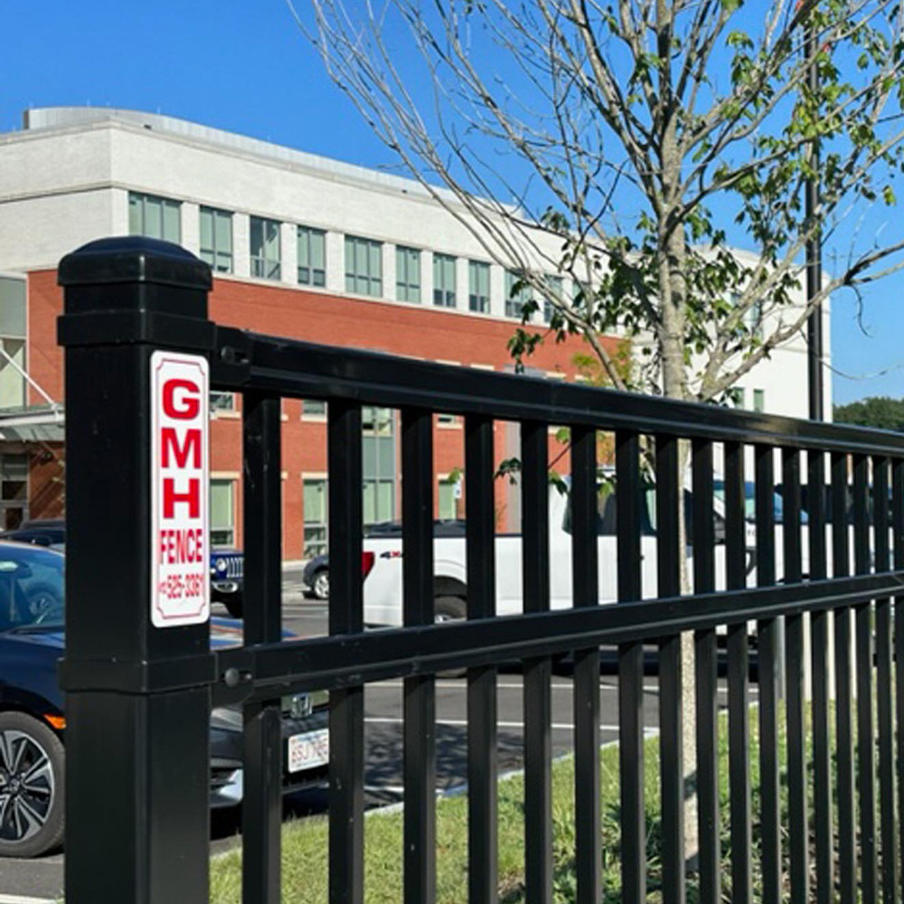GMH Fence Co Commercial Metal perimeter fencing Installation Services Western MA Area East Longmeadow