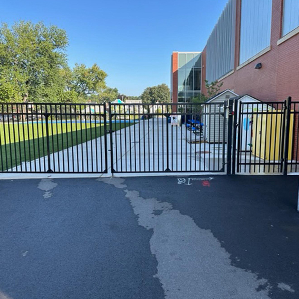 GMH Fence Co Commercial Metal fencing Installation Services Western MA Area East Longmeadow