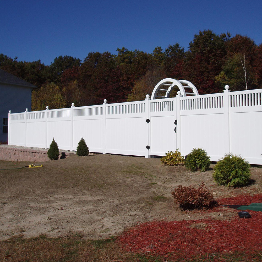 GMH Fence Co Residential Arbors PVC Vinyl fencing Installation Services Western MA Area East Longmeadow