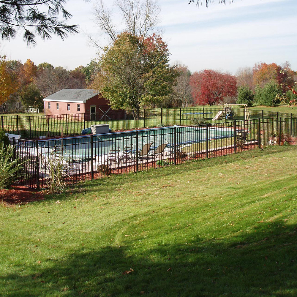 GMH Fence Co Commercial and Residential metal pool perimeter fencing Installation Services Western MA Area East Longmeadow