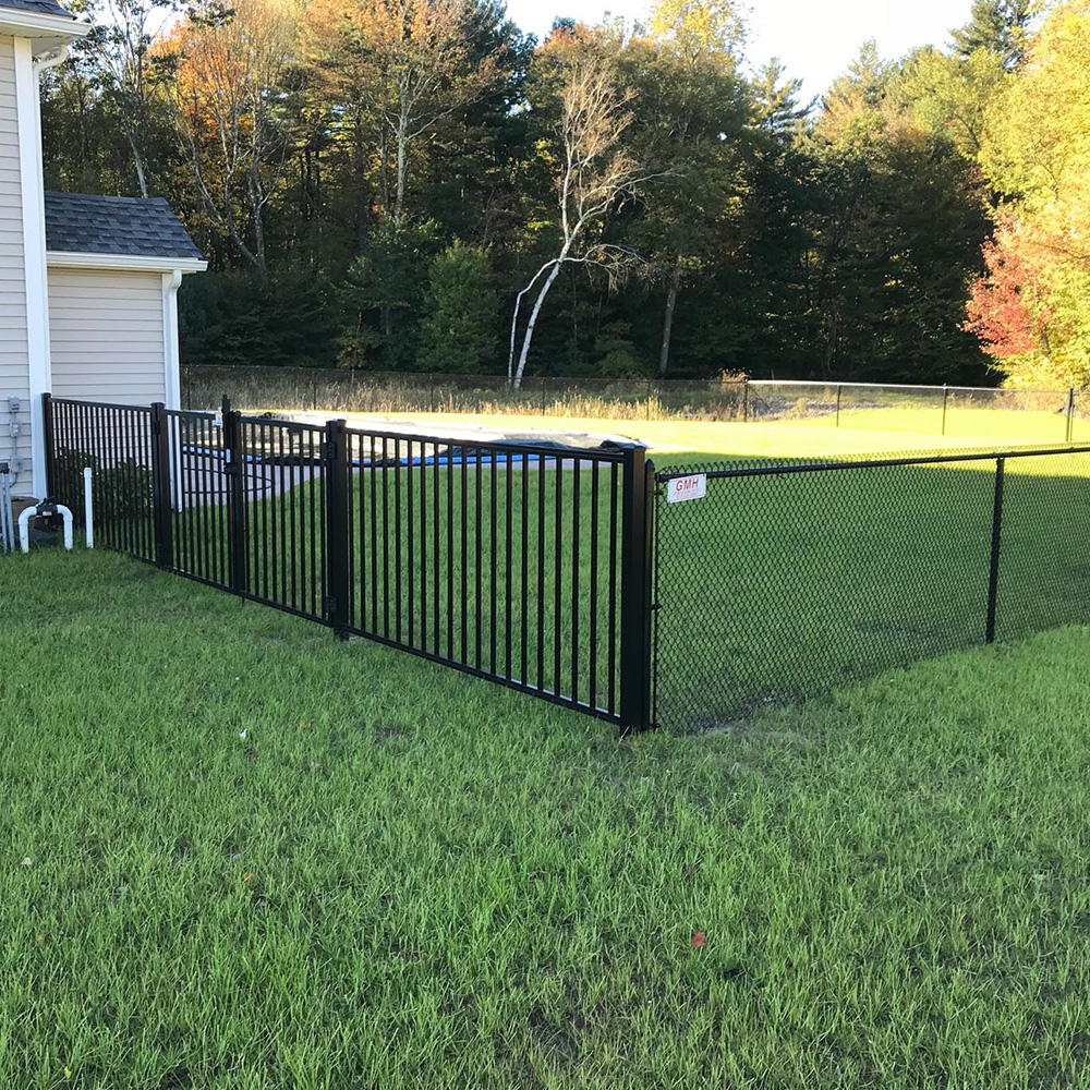 GMH Fence Co Residential Metal fencing and chain link fence Installation Services Western MA Area East Longmeadow