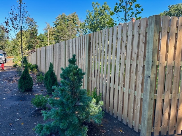 GMH Fence Co Fence Styles Residential Wood fencing Installation Western MA