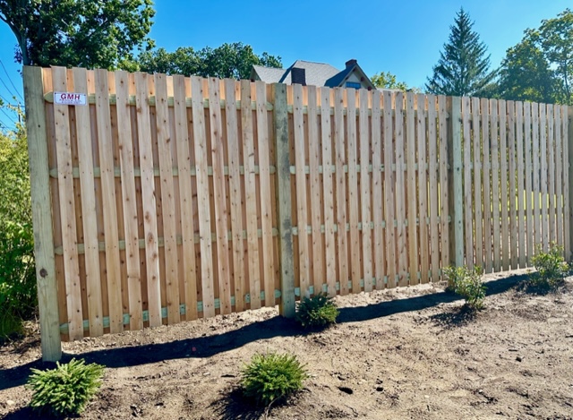GMH Fence Co Fence Styles Residential Wood fencing Installation Western MA