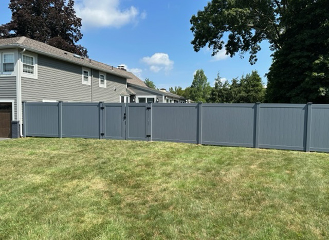 Commercial and residential Fence Styles Ornamental Vinyl PVC Fencing Installation Western MA