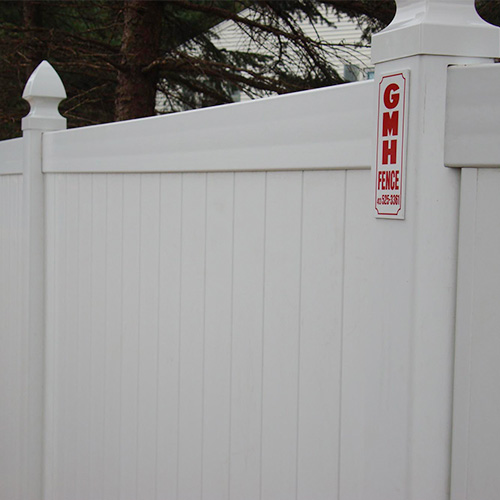 Fence Styles PRIVACY VINYL FENCING Installation Western MA