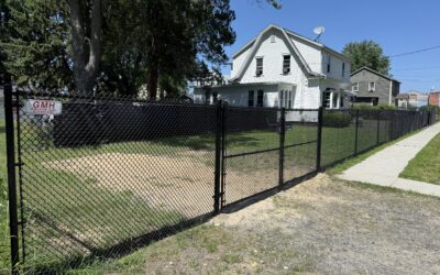 Chicopee, MA Chainlink Fencing Project