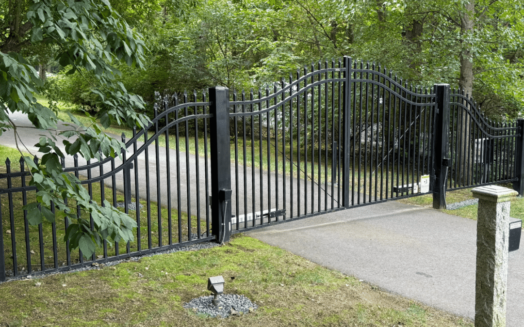 Automated Steel Gate – East Longmeadow, MA