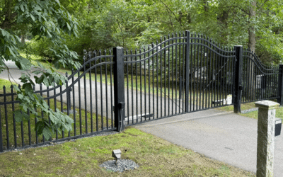 Automated Steel Gate – East Longmeadow, MA